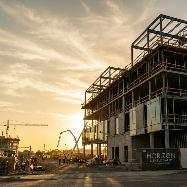 Obra en construcción - Constructora Mitre